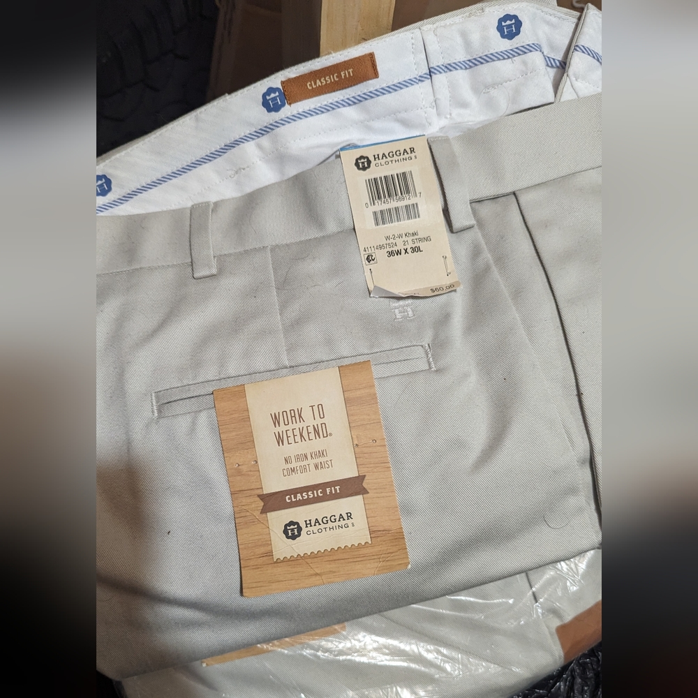 COPY - Haggar Mens khaki